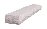 Natural Cut Stone Non-Combustible Mantel Shelf Arctic Blast finish - ExceptionalFire