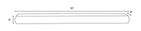 Natural Cut Stone Non-Combustible Mantel Shelf Greystone finish - ExceptionalFire