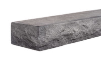 Natural Cut Stone Non-Combustible Mantel Shelf Greystone finish - ExceptionalFire