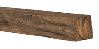 New River Weathered Beam Non-Combustible Mantel Shelf FIELDSTONE Finish - ExceptionalFire
