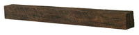 New River Weathered Beam Non-Combustible Mantel Shelf TOASTED RYE Finish - ExceptionalFire