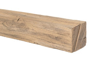 New River Weathered Beam Non-Combustible Mantel Shelf WHEAT Finish - ExceptionalFire