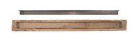 New River Weathered Beam Non-Combustible Mantel Shelf WHEAT Finish - ExceptionalFire