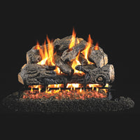 24" Charred Northern ANSI Vented Gas Log Set | Real Fyre