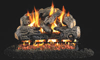 18" Charred Northern Outdoor Vented Gas Log Set | Real Fyre