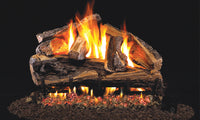 18" Rugged Split Oak Vented Gas Log Set | Real Fyre