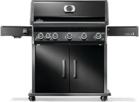 Napoleon Rogue PRO 625 SIB Gas Grill with Infrared Side Burner — Black