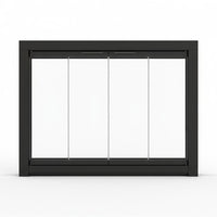 Piccolo - Masonry Fireplace Glass Doors | Custom