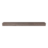 Smokehouse Non-Combustible Concrete Mantel Shelf Roasted Chestnut Finish