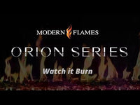 Modern Flames Orion Slim 60-Inch Three-Sided Built-In Electric Fireplace - Model OR60-SLIM