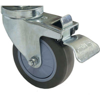 Primo All-In-One Oval XL 400 Ceramic Kamado Grill With Cradle, Side Shelves, And Stainless Steel Grates - ExceptionalFire