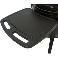 Primo All-In-One Oval XL 400 Ceramic Kamado Grill With Cradle, Side Shelves, And Stainless Steel Grates - ExceptionalFire