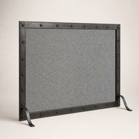 Fireplace Screen Custom Made | Black Rock, 21 Finishes