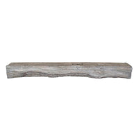 Rickhouse Non-Combustible Concrete Mantel Shelf Pale Weathered Grey Finish - ExceptionalFire