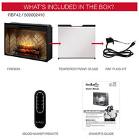 Revillusion Built-in 42" Electric Firebox - Model RBF42-FG
