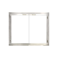 304 Stainless Steel - Masonry & Prefab Fireplace Doors | Custom
