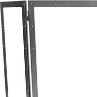 Steel Folding Screens Custom Made 21 Finishes - Black Rock - ExceptionalFire