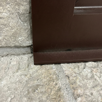Fireplace Door Hearth Flange – Custom Made
