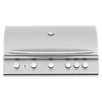 Summerset Sizzler Built-In Gas Grill 40 inch stainless steel with 60,000 BTU burners and temperature gauge