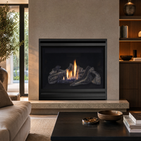 Superior DRC3000 40" Contemporary Direct Vent Gas Fireplace - Model DRC3040 — lifestyle