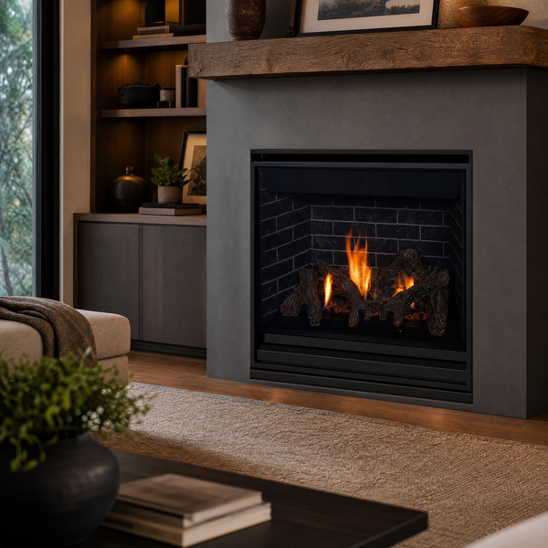 Superior DRT3000 45" Direct Vent Gas Fireplace - Model DRT3045 — lifestyle