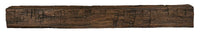 Tavern Timbered Beam Non-Combustible Mantel Shelf TOASTED RYE Finish - ExceptionalFire