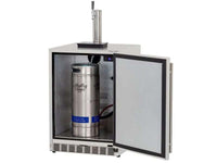 Summerset 24" Deluxe Outdoor Rated Kegerator (No Tap) - 6.6 cu. ft.
