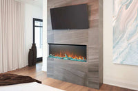 Trivista™ Primis 50 Three-sided Built-in Electric Fireplace - Model NEFB50H-3SV - ExceptionalFire