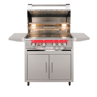 TrueFlame 40 Inch Grill - Freestanding - ExceptionalFire