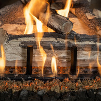 18" Blue Pine Split Outdoor Gas Log Set | Grand Canyon