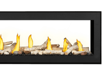 Napoleon Vector 62 See Through linear gas fireplace — official product photo