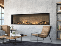 Heat & Glo Primo II 72 Direct Vent Linear Gas Fireplace | Model PRIMO-II-72