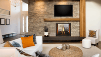 Heat & Glo Escape 42 See-Through Direct Vent Gas Fireplace | Model ESC-42ST-IFT
