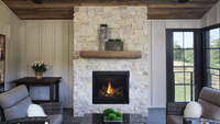 Heat & Glo SlimLine 5X 32" Direct Vent Gas Fireplace (Liquid Propane, Black Glass Interior) | Model SL-5XLP-IFT-G