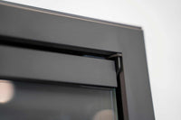 Wheatland - Custom Masonry Fireplace Glass Doors by Stoll Industries - ExceptionalFire