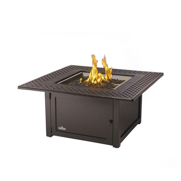 Napoleon Kensington Bronze Gas Fire Table, Square KENS2-BZ - ExceptionalFire