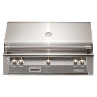 Alfresco ALXE grill built-in natural gas stainless steel 42-inch with rotisserie and thermometer