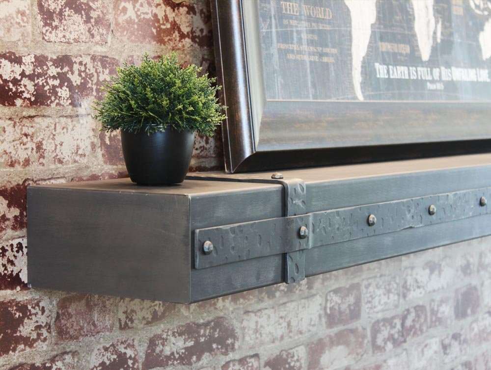 Mantel Shelves: Stylish mantel shelves to highlight your fireplace with décor