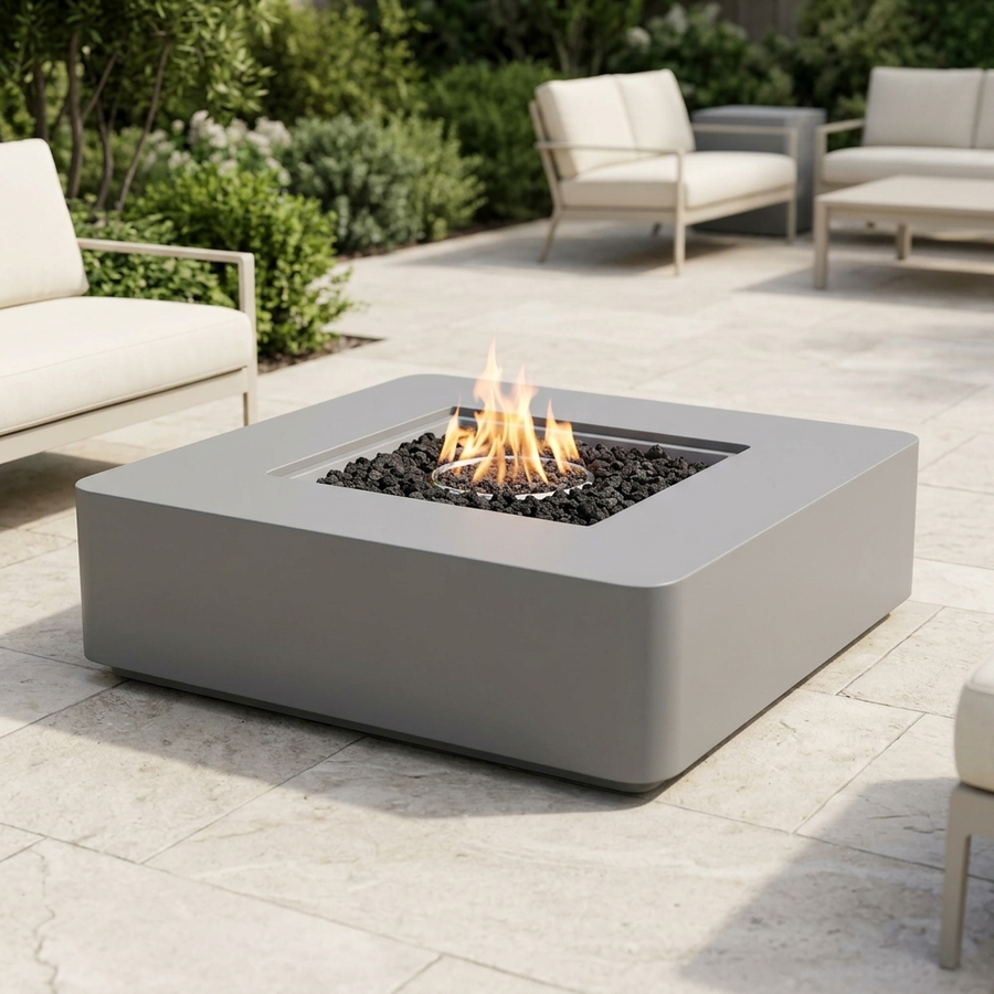 The Outdoor Plus 60" Bayside Fire Pit — Powder Coat