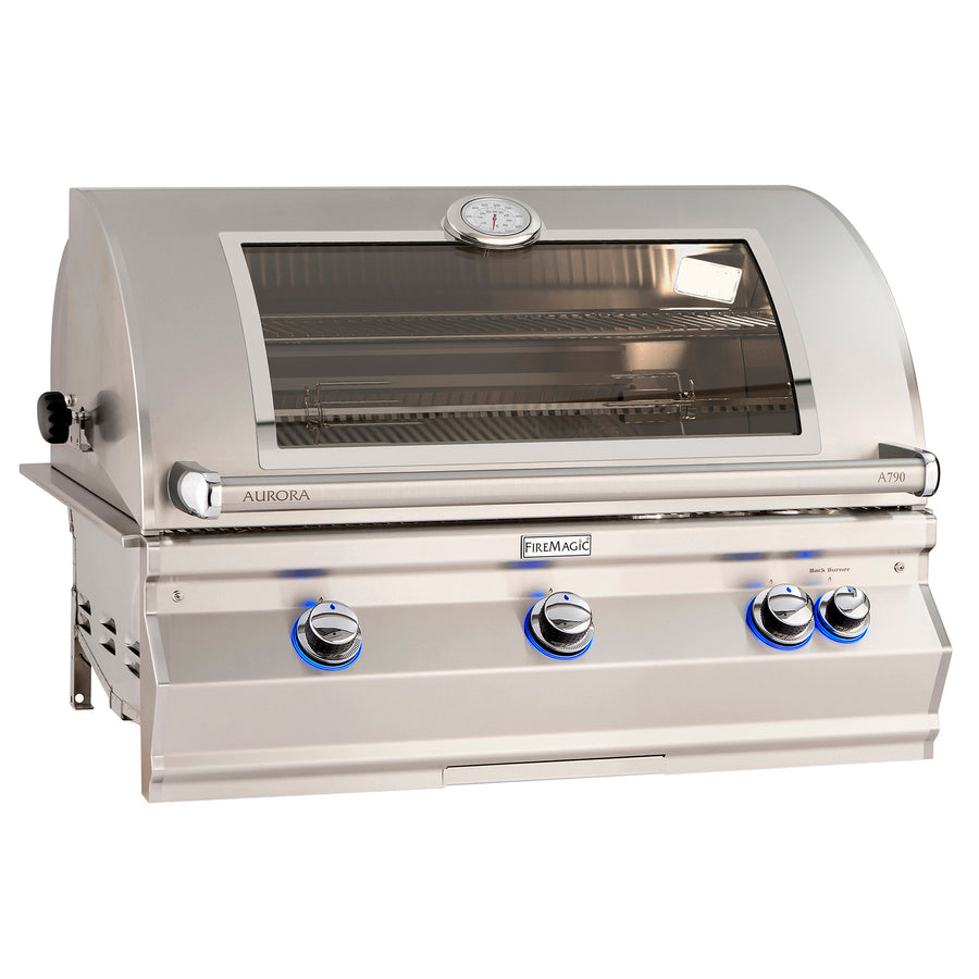 Fire Magic Aurora A790i 36-Inch Built-In Gas Grill with Magic View Window