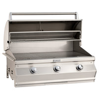 Fire Magic Choice C650i Built-In Gas Grill — manufacturer view, solid hood