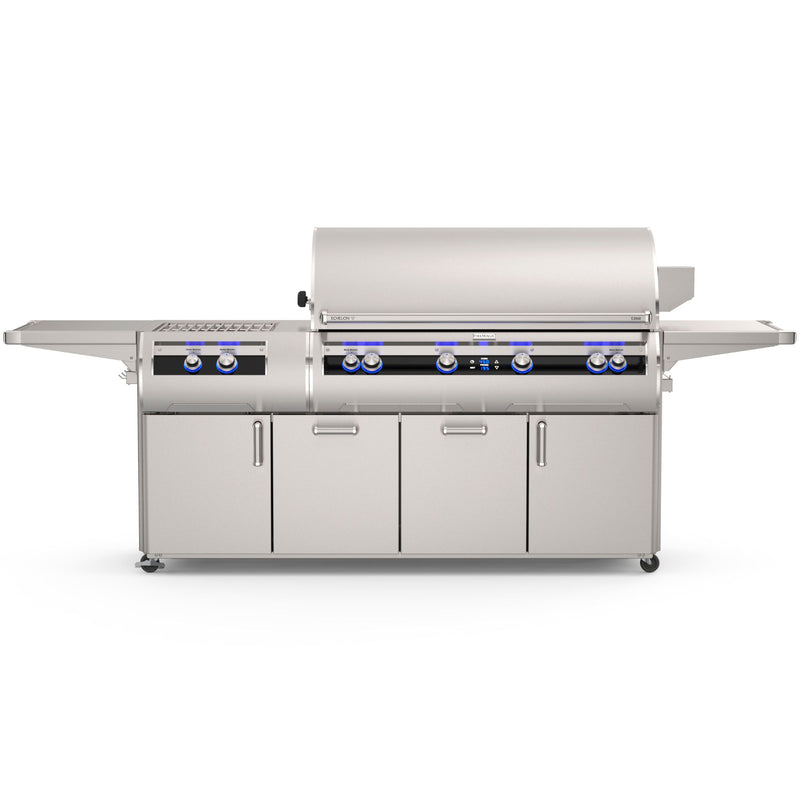 Fire Magic Echelon Diamond E1060s Freestanding Gas Grill — Digital Control — manufacturer view, solid hood