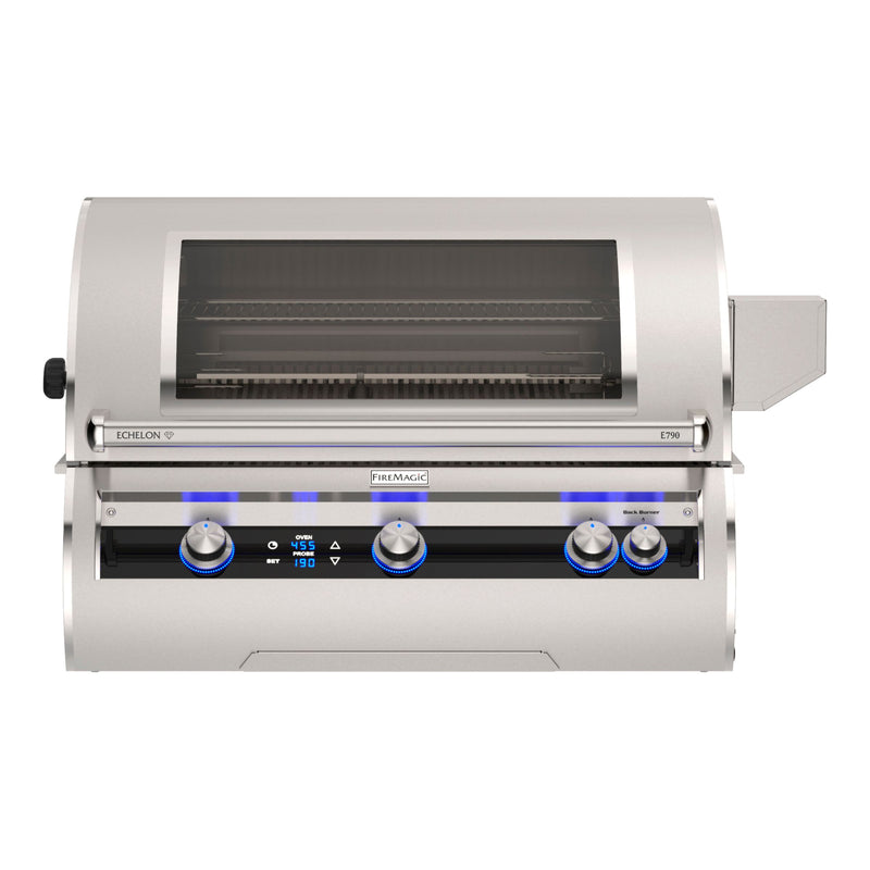 Fire Magic Echelon Diamond E790i Built-In Gas Grill — Digital Control — Magic View Window