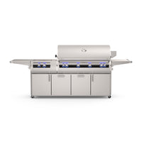 Fire Magic Echelon Diamond E1060s Freestanding Gas Grill — Analog Control — manufacturer view, solid hood