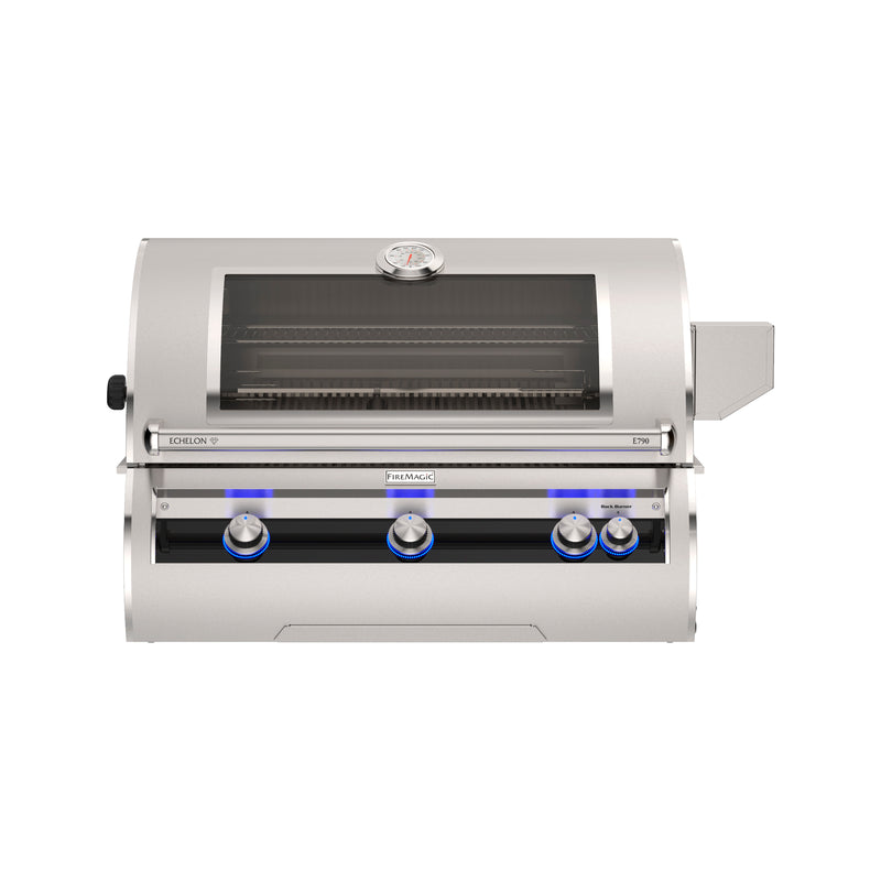 Fire Magic Echelon Diamond E790i Built-In Gas Grill — Analog Control — Magic View Window