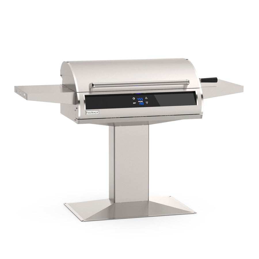Fire Magic EL500s Accessible Patio Post Electric Grill — Single-Zone Digital Control