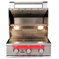 TrueFlame 25" 3-Burner Built-In Gas Grill