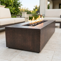 The Outdoor Plus 48" Regal Fire Pit — Hammered Copper — alternate view
