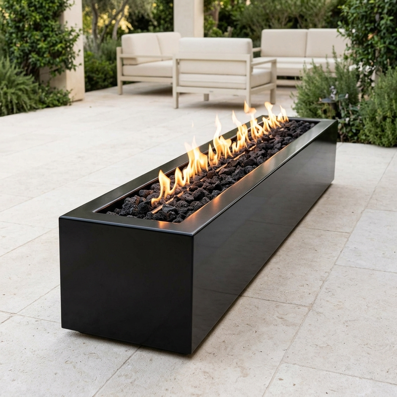 The Outdoor Plus 48" Eaves Fire Pit — Powder Coat — alternate view