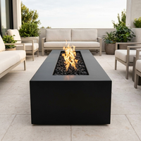 The Outdoor Plus 60" Regal Fire Pit — Powder Coat — Low Voltage Electronic Ignition — alternate view